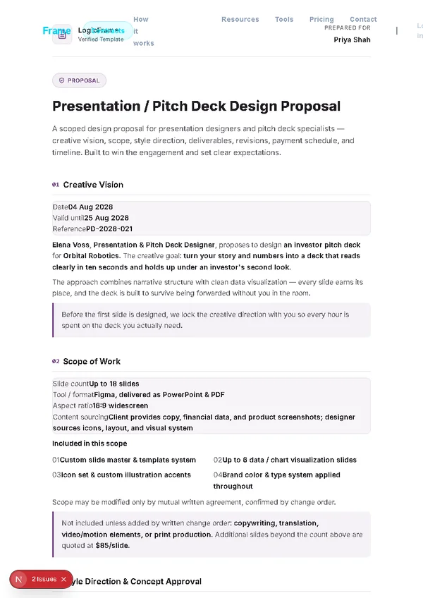 presentation-pitch-deck-design-proposal template preview